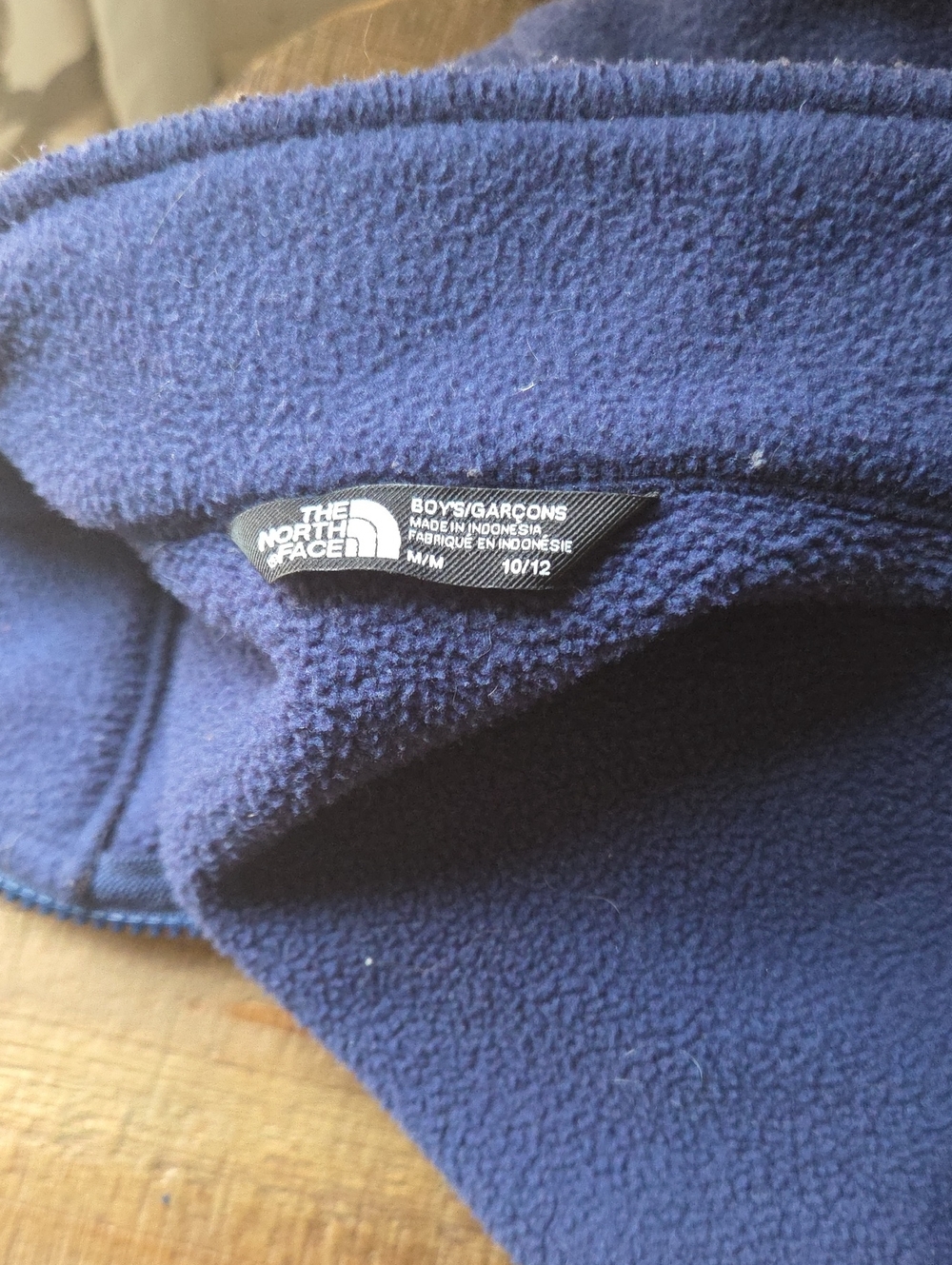 The North Face Boys' Navy Fleece Jacket - Deep Navy